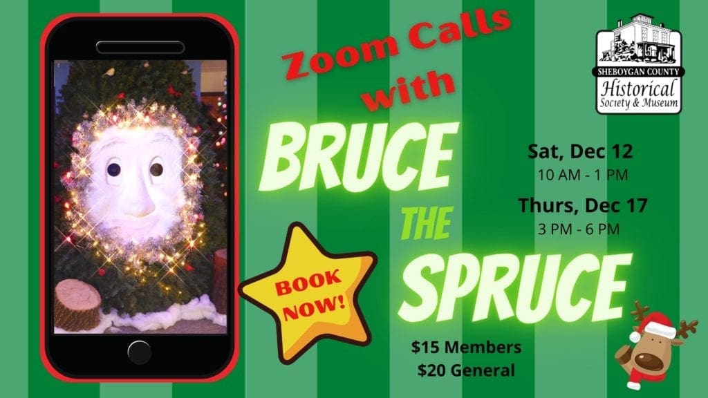 Zoom Calls with Bruce the Spruce