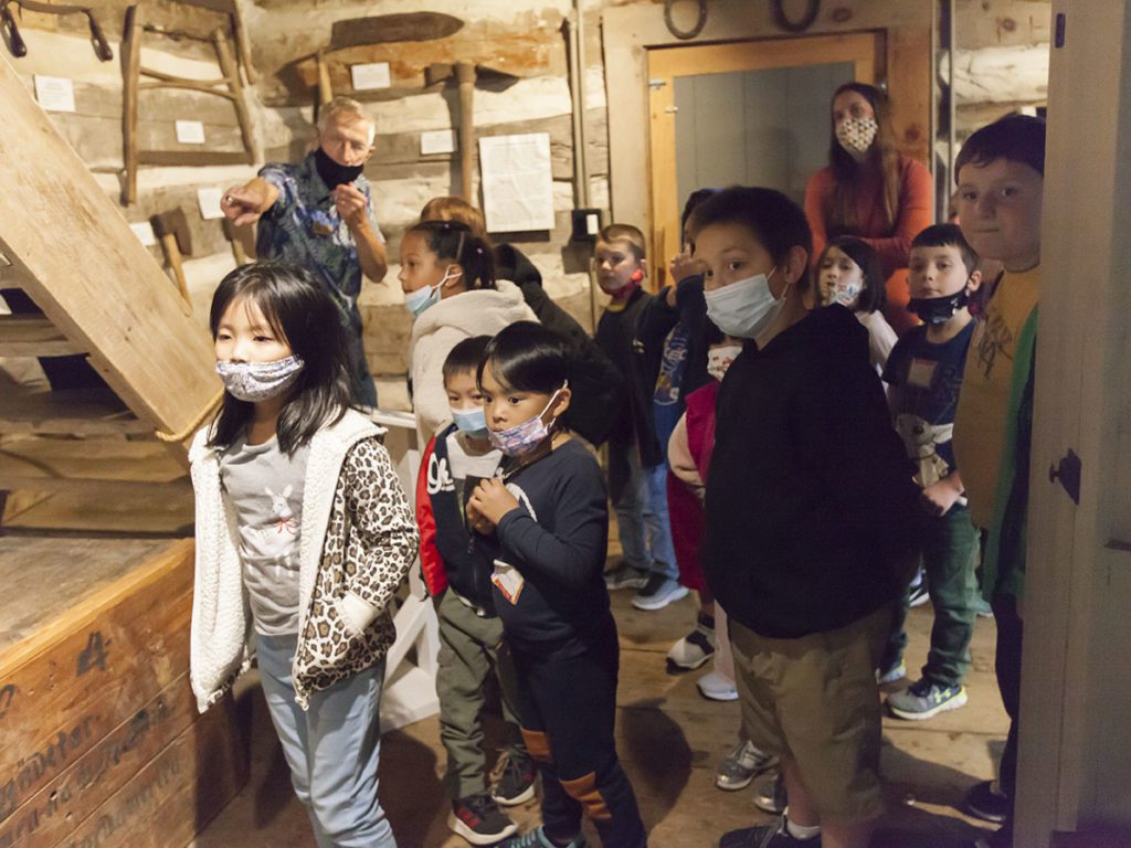 Full day education program Students learn about the lives of Sheboygan's early German immigrants