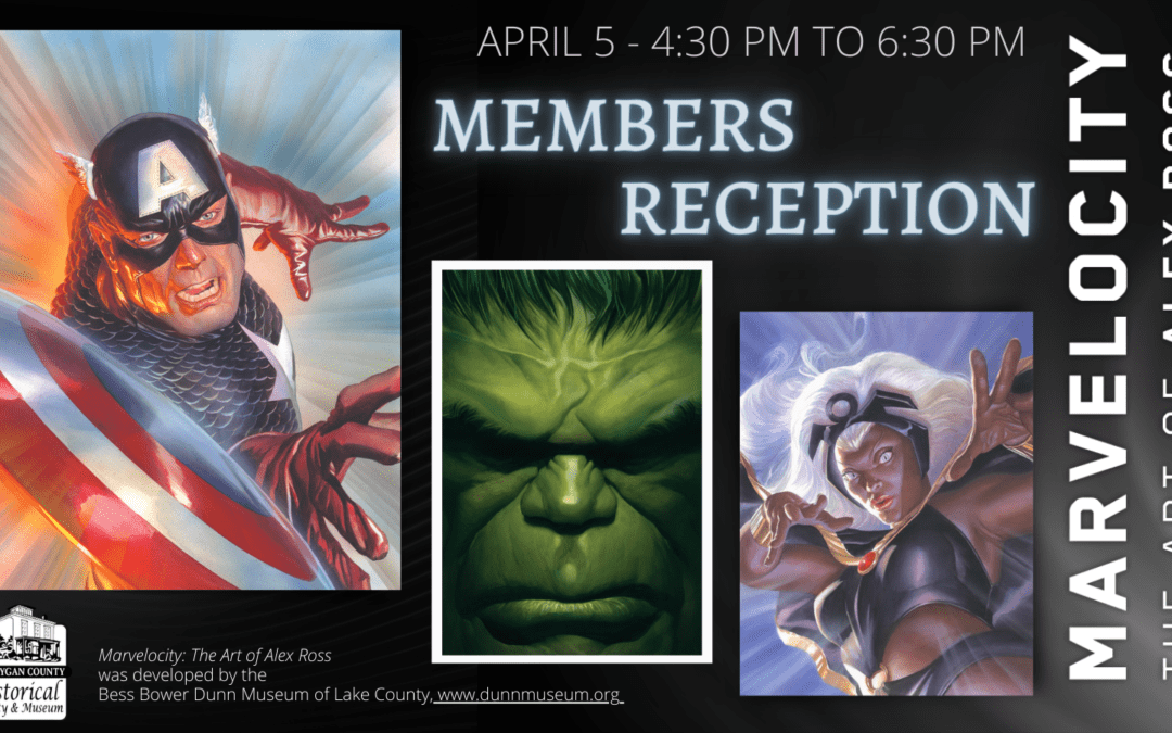 Members Reception – Marvelocity: The Art of Alex Ross