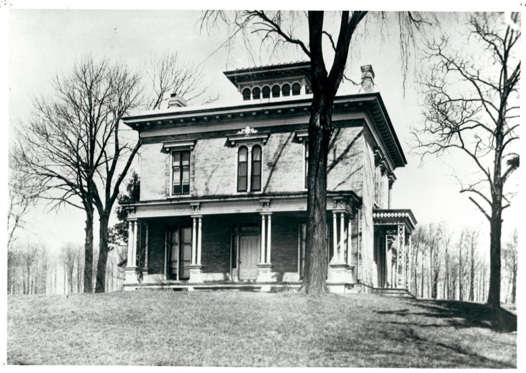 Taylor House B&W Taylor House, built in 1853