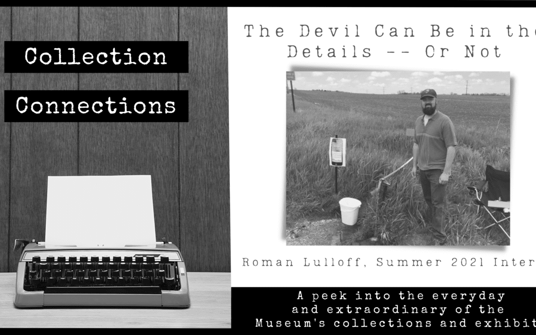 Collection Connections –  The Devil Can Be in the Details, or Not