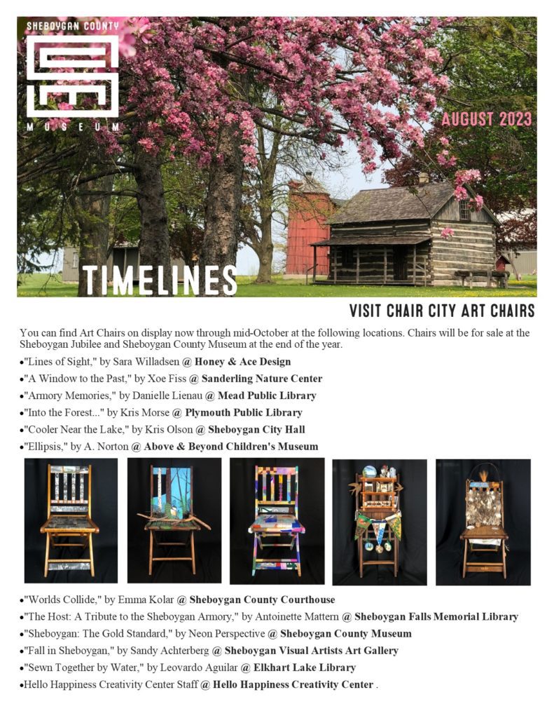 June Timelines, the newsletter of the Sheboygan County Historical Museum